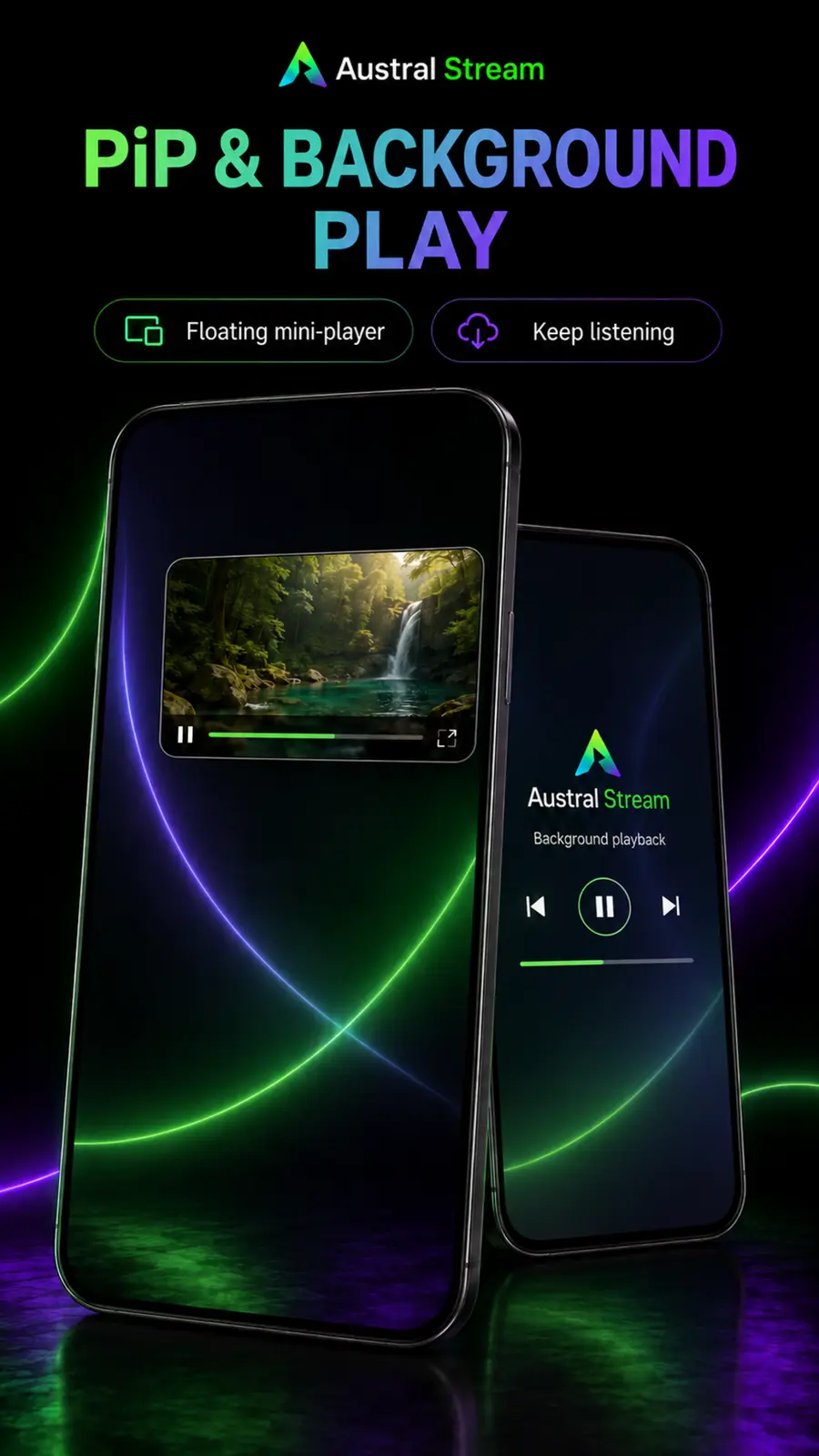 Picture-in-picture and background play